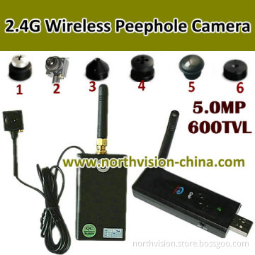 2.4G Wireless Camera with USB Receiver, Recording Photo/Video by Computer (C399)
